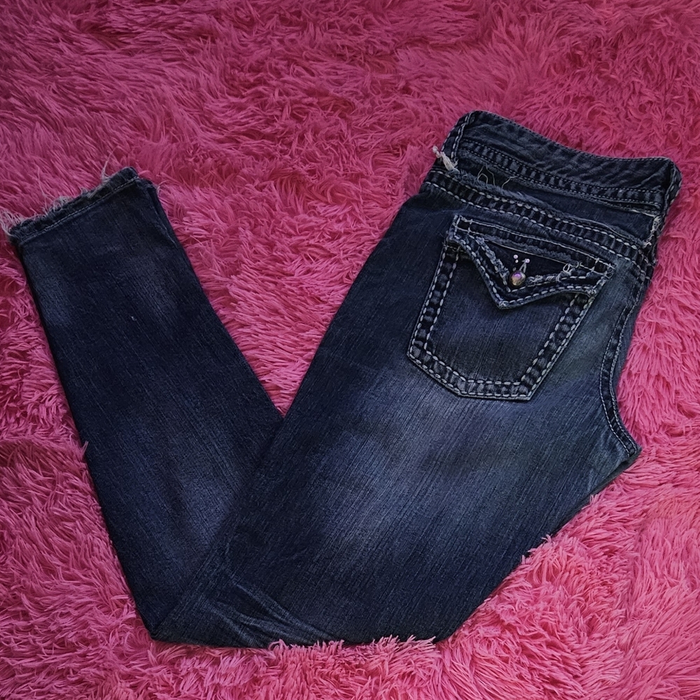 Miss Me Distressed Skinny Jeans